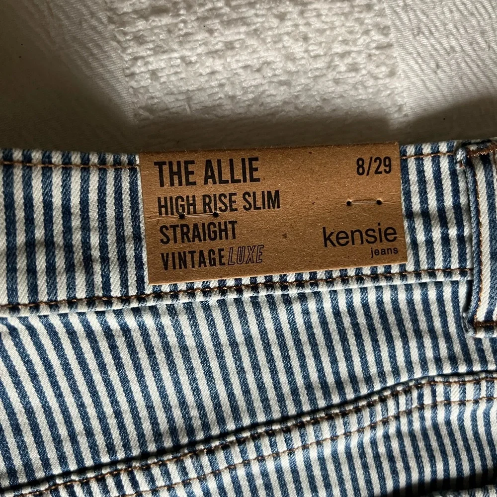 Women’s striped denim jeans - Picture 2 of 3